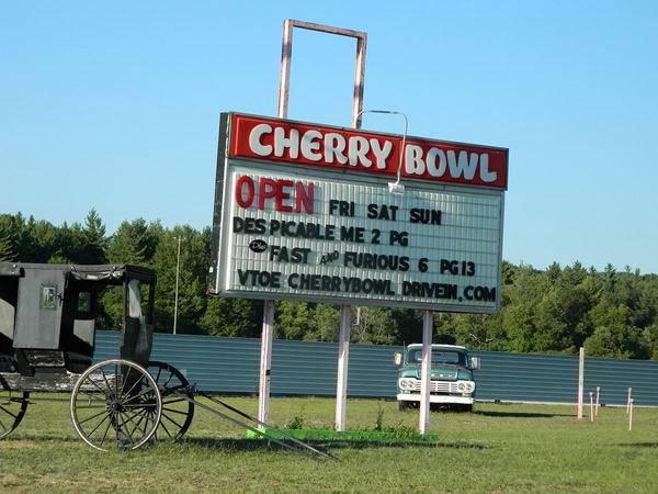 Cherry Bowl Drive-In Theatre - Summer 2013 From Ron